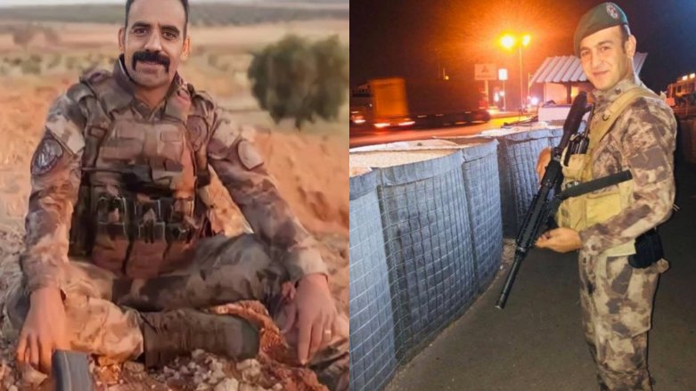 Turkish police officers Cihat Şahin (L) and Fatih Doğan (R) were killed on Sunday (Photo: TC JÖH Özelharekat/Twitter)